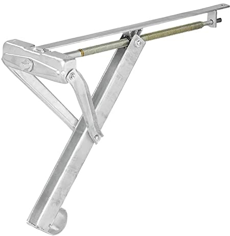 Ausdrehstütze Wohnwagen Wohnwagenstützen Kurbel Stützen Anhängerstütze (800kg 605x260mm H:500mm)