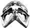OIDIMS Teufels-Lilith-Ring für Herren, Edelstahl, Punk-Rock, Biker-Band, Einzelring, personalisierbar, für Männer und Frauen, Bff, Bruder, Geburtstag, Weihnachten, bequeme Passform, Schmuck