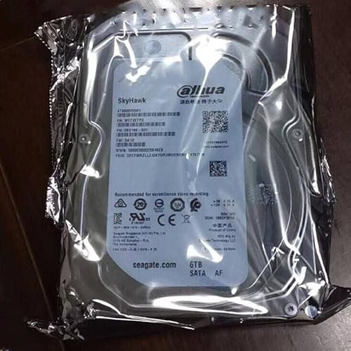 MIDTY HDD Per 6 TB 3.5 SATA 6 Gb/s 256 MB 5400 RPM Per Disco Rigido Interno Per Il Monitoraggio HDD Per ST6000VX001
