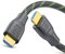 conecto HDMI 2.1 Cable, 8K UltraHD, HDMI Cable 8K 60 Hz / 4K 120 Hz, 48 GB/s Data Transfer, Black/Green, 0.50 m