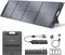 Ecosonique 100W/120W Solar Panel with Detachable Power Hub, 22V MC-4/12V DC/USB-A & USB-C Solar Charger with Kickstand, ETFE & Handle Portable Solar Panels for Camping