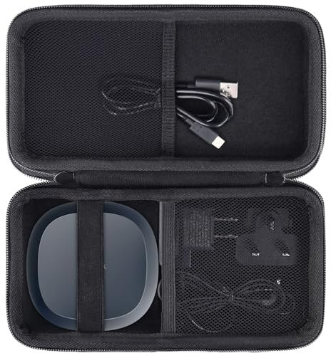 khanka Hard Travel Case Replacement for SanDisk 4TB Desk Drive SSD – Desktop External Solid State Drive,Case Only.