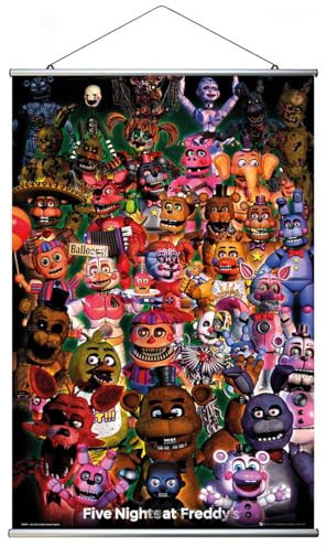 Close Up Five Nights at Freddy's - Poster (Ultimate Group) (Größe: 61cm x 91,5cm) (Poster & Posterleisten)