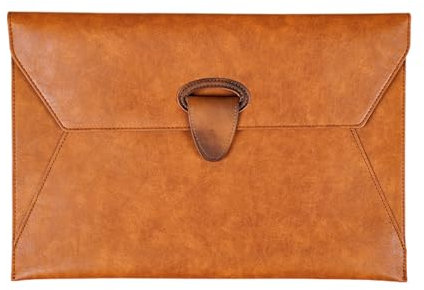 Handheld-Aktenordner, Aufbewahrungstasche, Leder, Aktenordner, Laptop-Hülle, Dokumenten-Organizer, Ordner für Büro, Reisen, Buch, Kalender