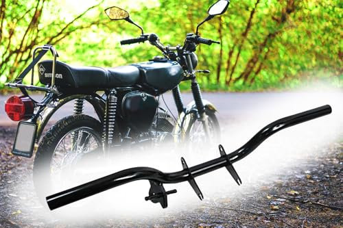 Fußrastenträger schwarz grundiert mit Aufnahme Halteplatte für Seitenständer für Simson S50, S51, S51/1, S70, S70/1, S53, S83