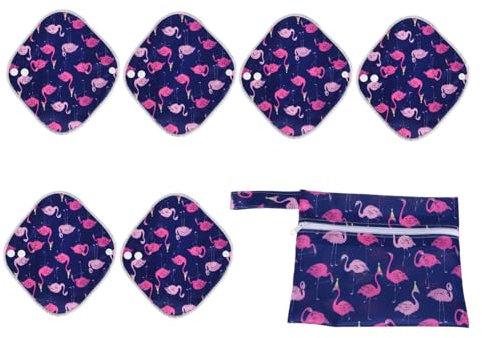 BCOATH Wiederverwendbare Binden Für Frauen – Menstruationsbinden-set Mit Slipeinlagen Handtuch-binde Für Die Zeit Nach Der Geburt Für Draußen Und Auf Reisen