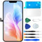 MP+ OLED Ersatzbildschirm für iPhone 13 Pro [OLED], [Full HD] [COF] 3D-Touch-Retina-Display, Digitizer mit Reparaturwerkzeug-Set und wasserdichtem Kleber