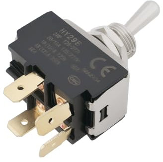 EMSea 1 Interruptor de Palanca de 2 Posiciones Y 4 Pines con Autobloqueo Compatible con Rocket ECM R58 Compatible con Appartemento La Máquina de Café Expreso 3319714