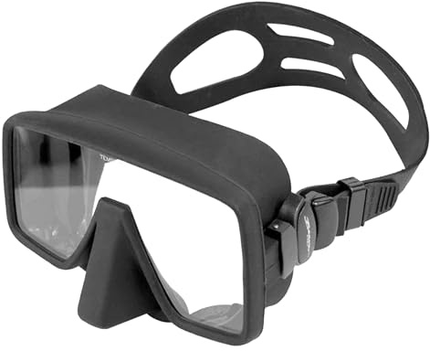 Beaver Atomic Frameless Dive Mask Black Silicone