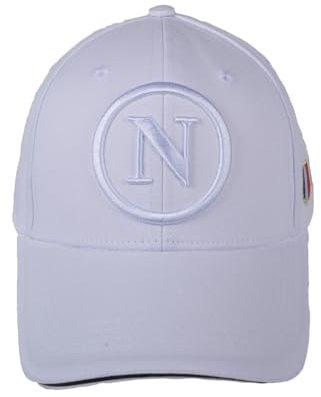 Enzo Castellano SSC NAPOLI Scn Baseballkappe, Weiß, Einheitsgröße
