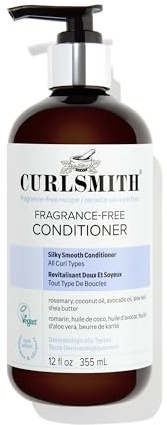 Curlsmith Fragrance-Free Conditioner | Feuchtigkeitsspendend & entwirrend für lockiges & welliges Haar, Dermatologisch getestet, Ideal Alle Lockentypen