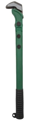 YIBOZI Chiave per tubi con filettatura diritta, universale, pinze per tubi regolabili con grande apertura, chiave per armature, pinze idrauliche resistenti