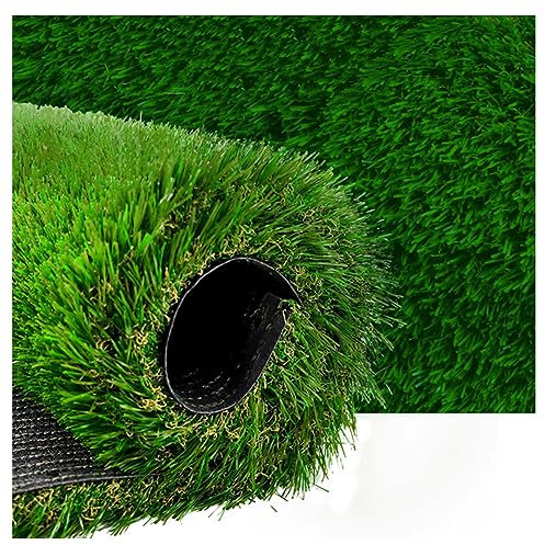 WLCNYL Kunstrasen-Teppich, realistische und Dicke Grasmatte, 3' x 5', für den Garten, 20 mm, hochdichter Kunstrasen, Teppichrolle (Größe: 10 x 3 m) (1 x 3 m)