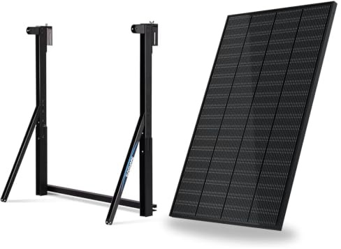 SUNSHARE RAY 200W Full Black Solarmodul inkl. Passender-Balkonhalterung – TopCon N-Typ – 25% Wirkungsgrad – Plug & Play – Für Balkonkraftwerk