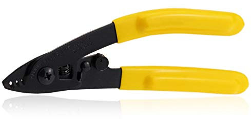 Xrten Alicates Pelacables de Tres Agujeros para Cable de Fibra óptica