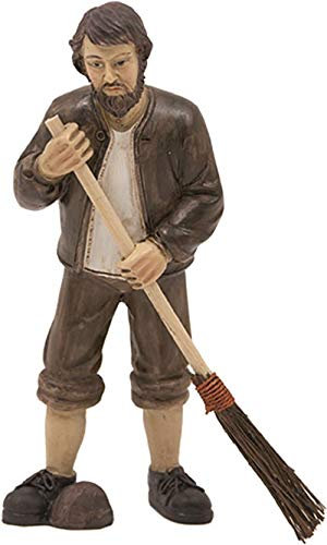 Dekop Krippenfiguren, Kehrender Knecht, geeignet für 9cm Figuren (444635096699)