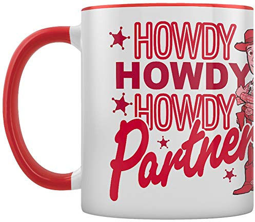 Toy Story (Howdy Partner) Red Inner C Mug