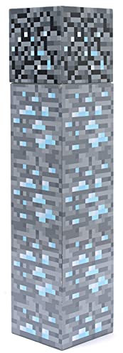 Minecraft - Water Bottle - Creeper Pixelated Design Water Bottle - Kids Water Bottles, Reusable Water Bottle - 22oz