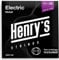 HENRYS® Gitarrensaiten E-Gitarre - E-Gitarren-Saiten Mit Vernickelter Außenseite & Edelstahlkern - Extra 2 E1-Saite & 3 Plektren - Medium Saiten für E Gitarre 11-52 - Electric Guitar Strings