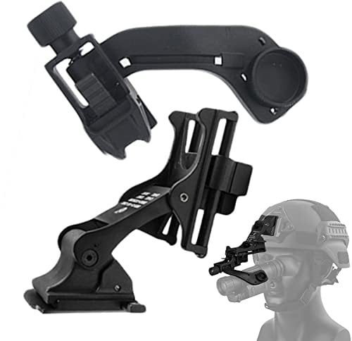 WLXW Outdoor Fast Tactical Helmhalterungssatz Für PVS-14 PVS-7 Nachtsicht-J-Arm-Adapter Monokular-Nachtsichthelm-Zubehör