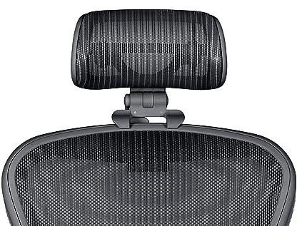 Engineered Now Kopfstütze für klassischen Herman Miller Aeron (h3 für Remastered, Onyx)