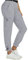 MoFiz Outdoorhose Damen Trekkinghose Leichte Wanderhose Cargohose Workout Wasserdicht Winddicht Casual 3/4 Jogginghose Grau M