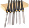 HSS Profi Drechselmesser Set 6 Teilig Drechseleisen Satz Drechseln Drechselbank Holz Drechselwerkzeug Schnitzwerkzeuge Drechseleisen Drehmeißel Set Mit Holzgriff in Holzbox