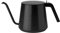 Stelton Nohr Gooseneck Wasserkessel - Elektrischer Kocher - Kaffee- & Teekanne, skandinavisch - Filter, Trockenkoch-Sicherheitsschalter mit Abschaltung, Buchenholzgriff - Schwarz Metallic