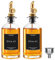 Mamiddle Set de Bouteilles d'Huile et de Vinaigre pour la Cuisine (Or-350ml)