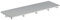 Ideal Standard - Ultra Flat New, Copripiletta in finitura per piatto doccia, Tappo scarico doccia originale, Cromato