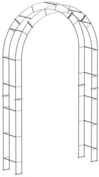 ELEO Rosenbogen Cremona, verzinkt, 2,3 x 1,4 m, feuerverzinkt