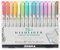 Zebra Pen Textmarker mit doppelter Spitze, Pastell-Textmarker für Erwachsene, breite und feine Spitze, Marker und Textmarker für Komfort, doppelseitige Mildliner-Textmarker, 15 Stück, verschiedene