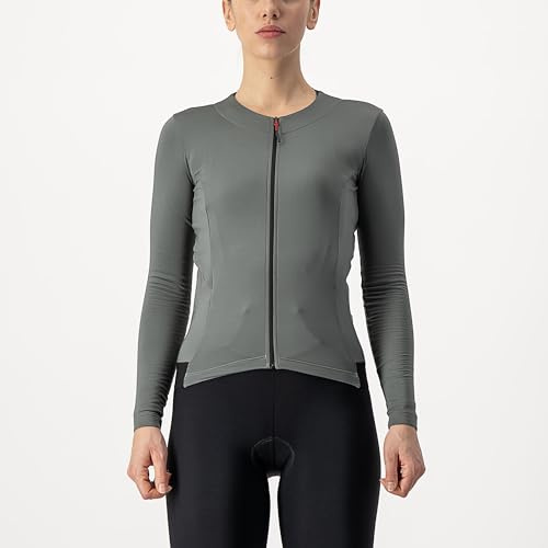 CASTELLI 4523545-048 Fly LS W Jersey T-Shirt Unisex URBAN Gray Größe M