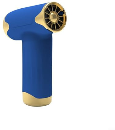 PETSTIBLE Kompakter Turbo-Jet-Ventilator, handliches Design, praktisch für die Reinigung von Tastatur, Outdoor-Ausrüstung, USB-Aufladung (blau)