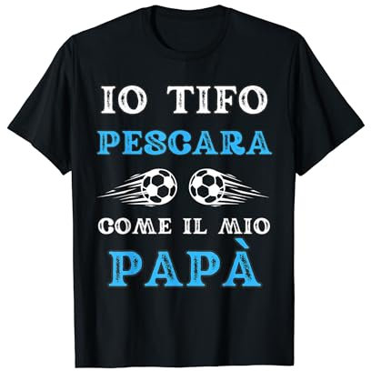 Pescara Calcio Bambino Divertente Idea Regalo Tifoso Maglietta