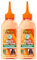Garnier Fructis Hair Drink Papaya Lamellen-Balsam, repariert beschädigtes Haar, entwirrend, extra Glanz, ohne Silikon, 2 Flaschen à 200 ml