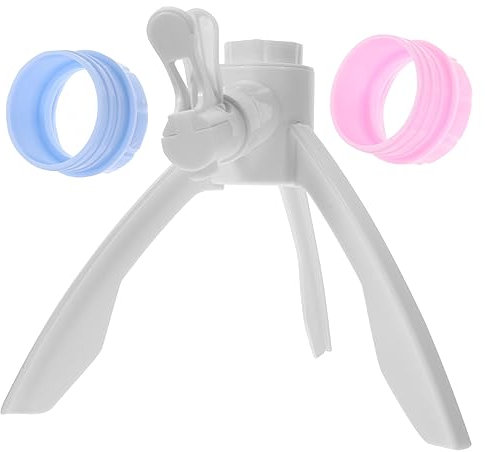 Homoyoyo Support De Distributeur D'eau De Comptoir Compatible 5l Et 4,5l Design Triangulaire Stable Support De Bouteille D'eau Portable 3 Adaptateurs Inclus Pour Maison Et Bureau