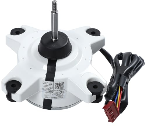 ZKFN-34-10-1 Inverter Air Conditioning Motor Brushless DC 310V 34W 0.16A 1000r/min, Variable Frequency Air Conditioner External Outdoor Fan Motor Replacement