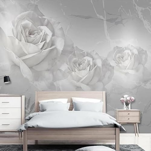 Texture De Marbre Rose Dimensionnel Papier Peint 3D Intissé Tapisserie Bureau Salon Canapé Chambre Fond Décoration Murale-400cm×280cm