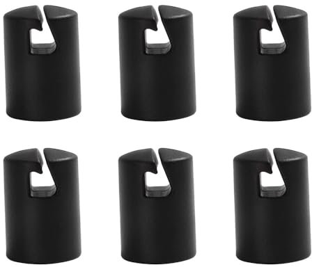 Set of 6 Enclosures Trampoline Pole Caps, Trampoline Pillar Rod End Protectors, Trampoline Shell Rod Cap for Trampoline Poles