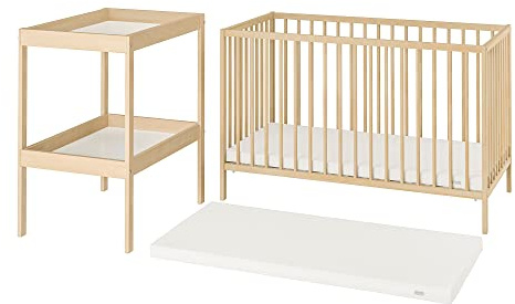 ProTuning SNIGLAR 3-teiliges Babymöbel-Set, Buche