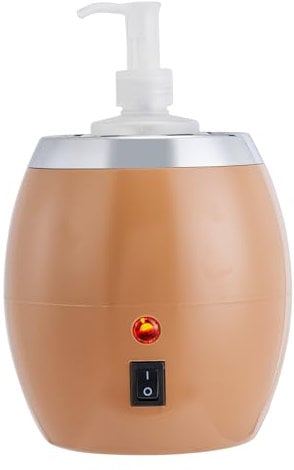 Master Massage Massageöl-Erwärmer Ölflaschen-Erwärmer für Massageöl Lotion inkl. Spenderflasche, Mit Temperaturregler, Einzelflasche