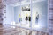 Vinilo Black Friday Escaparates Rebajas Blanco y Negro | 100 cm de largo x 50 cm de alto | Vinilo Adhesivo Escaparates para negocios