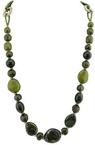 Bocar Long Multilayer Necklace Women Handmade Beads Chian Necklace Gift (NK-10349)