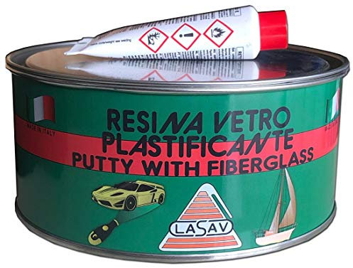 STUCCO VETRORESINA EXTRA DA ML 750 FIBRA DI VETRO