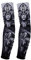 AHXN UV-Sonnenschutz, Armstulpen für Damen und Herren, LSF 50+, Sport-Kompression, Kühlmanschette, einzigartiges Tattoo-Geschenk - Weiß - Alle Code