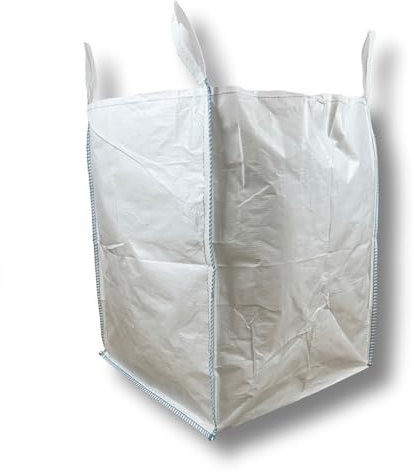 Big Bag - Type pierre/charges lourdes - PP non revêtu - Avec 4 poignées de levage - Fond fermé - 90 x 90 x 90 cm