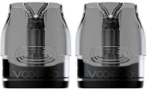 Voopoo VMATE V2 Cartucho, 3 ml, paquete de 2, 0,7 Ohm, sin nicotina