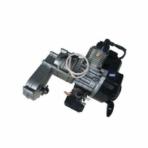 HMParts 2-Takt 49 ccm Motor mit E-Anlasser Dirt Bike Mini Cross