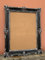 Generisch BILDERRAHMEN Barock GOLD 50x70 cm Prunk Rahmen Antik Fotorahmen 70x90 cm Gemälde Rahmen hochzeitsrahmen Werbetafel 3057 (SCHWARZ-SILBER)